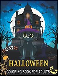 Top rated from our brands amazon's private and select. Halloween Cat Coloring Book For Adults Autumn And Halloween Spooky Coloring Pages Filled With Monsters Cat Skulls Witches Pumpkins Haunted House Cat Costume Relaxing Fall Design Book Publisher Festival Coloring 9798536272060 Amazon Com