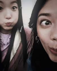 Megana Nd Yoonchae at The Pop Up