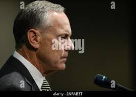 February 1, 2020: Michigan State head coach Tom Izzo reacts after a call  made by Terry Wymer during the NCAA Basketball game between the Michigan  State Spartans and the Wisconsin Badgers at