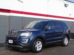 Ad Ebay Link 2017 Ford Explorer Xlt 2017 Ford Explorer Xlt 66819 Miles Blue Jeans Metallic 4d Sport Utility 3 5l 6 C In 2020 Ford Explorer Ford Explorer Xlt Ford