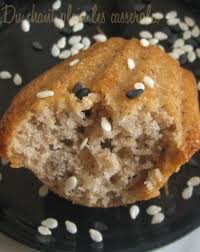 Madeleines Aux Deux Sesames La Recette Facile Desserts Food Sweet