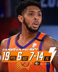 Cameron Payne has been showing why he was a lottery pick back in 2015‼️🔥  This dude has been BALLIN' for the Suns. Payne put up 19 points and 6  assists in a