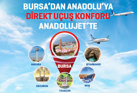 Bursa Dan Anadolu Ya Direkt Ucus Konforu Anadolujet Te Anadolujet