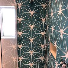Black And White Lily Pad Tiles Bathroom Transformation By Minimum2x Just Bathrooms Using Ca Pietra S Lily Pad Tiles Bathroom Transformation Beautiful Bathroom Designs Tile Inspiration