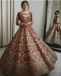 Girls Fashion Red Bridal Dress Indian Bridal Dress Indian Bridal Lehenga