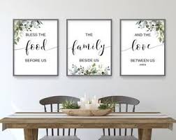 Dining Room Wall Art Modern Kitchen Art Yellow Kitchen Etsy In 2021 Family Room Wall Art Dining Wall Decor Dining Room Wall Art