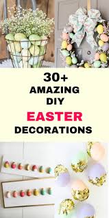 31 Beautiful Diy Easter Home Decoration Ideas Diy Easter Decorations Easter Diy Mason Jar Diy