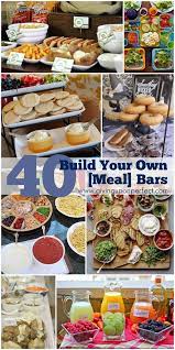To serve sliders at a party, place all the cooked burgers in buns and place on a tray. 40 Ideas For Build Your Own Food Bars Mary Carver