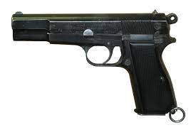 (firearms, gunnery, ordnance & artillery) ( tr) to shoot with a pistol. Pistol Weapon Britannica