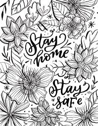 Download a free preview or high quality adobe illustrator ai, eps. Quarantine Coloring Pages Makewells