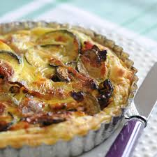 Quiche Legere Aux Courgettes Et Bacon Recettes Recette Tarte Courgette Recette Quiche Quiche