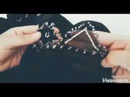 Boncuklu Dag Motifinin Yapilisi Igne Oyasi Youtube Youtube Oya