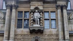 The head of british business magnate cecil rhodes on a monument at table mountain in cape town, south africa, was found. Watch Again Protesters In Oxford Call For Cecil Rhodes Statue To Be Pulled Down Youtube