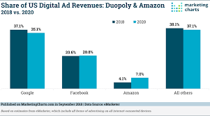 Amazon To Become 3 In The Us By Ad Revenues Put Small Dent