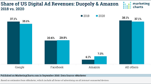 amazon to become 3 in the us by ad revenues put small dent