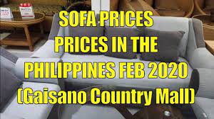 Town and country furniture is a furniture store that serves the hamburg, buffalo, lackawanna, eden, and western ny area. Sofa Prices In The Philippines Feb 2020 Gaisano Country Mall Youtube