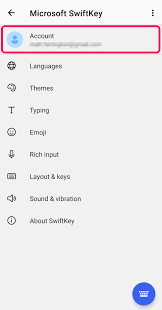 Satu akun satu tempat untuk mengelola semuanya, itulah iklan yang ditawarkan oleh microsoft. Account Swiftkey Support