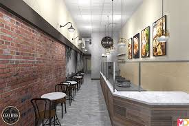 Featuring a bold color palette with emerald green, gold and black.and did i mention gorgeous tropical florals? Bakery Shop Design Ideas Of Interior And Finishes