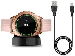 The line features various health, fitness, and fashion related features, and is integrated with samsung's other products under the samsung galaxy brand. Charger For New Samsung Galaxy Watch 42mm 46mm Upgraded Charging Cradle Dock For Samsung Galaxy Watch Sm R800 R810 R815 Smart Watch Charger Not For Active Buy Online At Best Price In Uae Amazon Ae