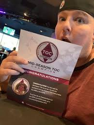 Mid Season TOC Champion at O'Briens