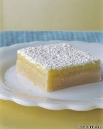 Lemon Squares Recipe From Martha Stewart Kids Lemon Squares Recipe Food Lemon Squares