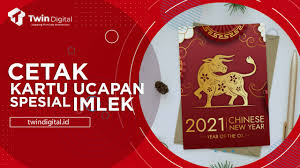 Daftar harga kartu ucapan lebaran murah online terbaru may 2021 pembayaran aman original cashback beli kartu ucapan lebaran terlengkap di tokopedia. Cetak Kartu Ucapan Special Imlek Twin Digital