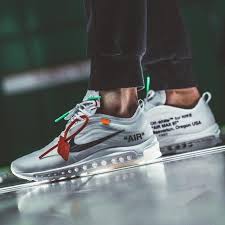 Air Max 97 Off White Nike Fashion Shoes Sneakers Nike Dress Shoes Men