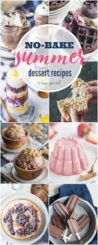 No Bake Summer Dessert Recipes Dessert Recipes Summer Dessert Recipes Winter Desserts