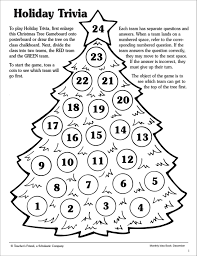 Free Holiday Math Worksheets Christmas Holiday Trivia Game Scholastic Printables Gramma In 2020 Holiday Math Worksheets Christmas Worksheets Kindergarten Holiday Facts