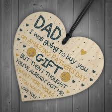 Check our whole collection of father's day gifts for stepdad, husband, grandpa & daddy. A37 Funny Fathers Day Gifts Wood Heart Sign Present From Daughter Son Dad Gift Home Decor Home Decor Plaques Signs
