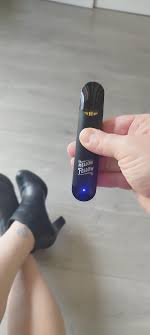 Mellow fellow blinking blue 3 times