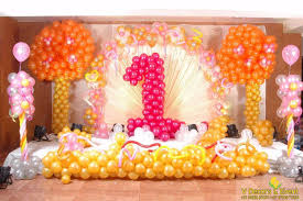 1st Birthday Balloon Decoration Ideas For Birthday Party Pin By Nithya On Decorations In 2020 Birthday Balloon Decorations Balloon Decorations Party 1st Birthday Decorations