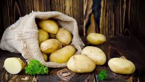 In a 1 large potato ((1 large serving)) there are about 281 calories out of which 4 calories come from fat. Benefits Of Potatoes 14 Incredible Benefits Of This Super Vegetable That You May Not Have Known Ndtv Food