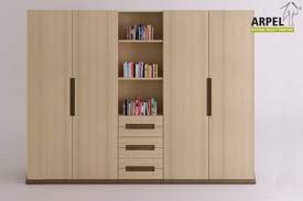 1 einen schrank bemalen, montieren, putzen, tragen; Schrank Origami Mit Zentralem Bucherregal