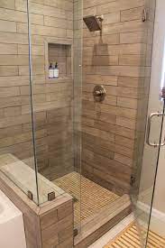 However, you do have the option of using alternative materials that look like wood. Faux Wood Tile In Modern Shower Modern Badezimmer Los Angeles Von Madison Modern Home Houzz