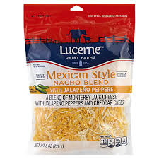 Cost of living in lucerne crime in lucerne climate in lucerne food prices in lucerne gas prices in lucerne health care in we need more contributors for lucerne to increase our data quality. Lucerne Cheese Finely Shredded Mexican Style 4 Cheese Blend Nutrition Ingredients Greenchoice