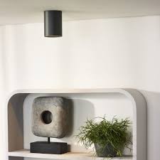 Einflammiger Led Aufbauspot Bentoo In Grau Rund Inkl Austauschbarer Gu10 Led Lucide 09912 05 36 Led Aufbauspots Aufbaustrahler