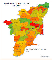 Switch between scheme and satellite view; Tamil Nadu Heat Map By District Free Excel Template Indzara