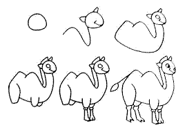 Draw the head shape on the neck. How To Draw Easy Animal Figures In Simple Steps