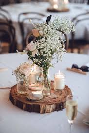 Unique Wedding Table Decorations With Wooden Centerpieces For Wedding Unique Wedding Receptions Rustic Wedding Centerpieces Wedding Decorations On A Budget