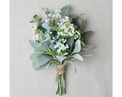 Bridesmaid Bouquet Wedding Flowers Silk Bridesmaid Bouquet Etsy Simple Wedding Bouquets Flower Bouquet Wedding Bridesmaid Flowers