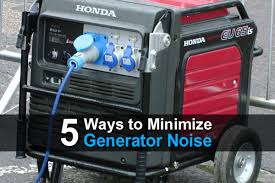 It's a very common and efficient device for this generation. 5 Ways To Minimize Generator Noise Urban Survival Site