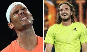 Two of the top atp players on th. Stefanos Tsitsipas Speechless After Australian Open Comeback To Beat Rafael Nadal Tennis Sport Express Co Uk