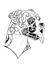 Boxer 01 Boxer Dog Tattoo White Boxer Dogs Custom Dog