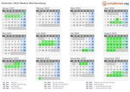 Alle ferienzeiten der einzelnen bundesländer finden sie in unserer übersicht. Kalender 2021 2022 Baden Wurttemberg