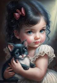 A painting of my Sweet Kitty! ❤️