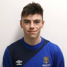 Karl Gannon (Blues) & Eddie Gormley of St Patrick's Athletic.