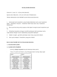 Nota Pt3 Kesalahan Bahasa