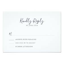 Calla Response Card Zazzle Com Response Cards Wedding Response Cards Simple Wedding Invitations