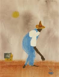His clothes are rough and dirty, his face careworn, as he stares blankly into the distance. Auction Results American Paintings Drawings Sotheby S New York 10 2015 American Painting Painting Drawings